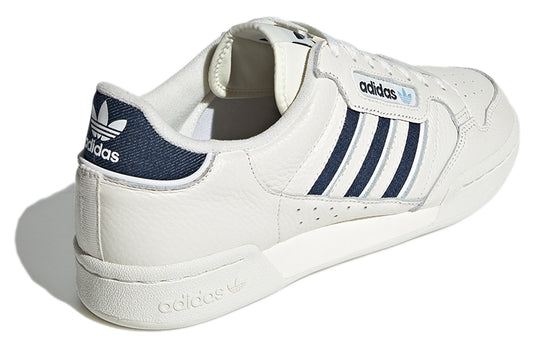 adidas originals Continental 80 Stripes 'Creamwhite Blue' H05034
