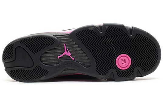 (GS) Air Jordan 14 Retro 'Desert Pink' 467798-012 Big Kids Basketball Shoes  -  KICKS CREW