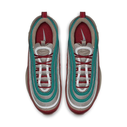 Nike Air Max 97 'Light Taupe Geode Teal Team Red' AQ4126-202