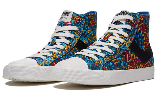 (WMNS) PONY Shooter High Canvas Shoes Black Label Multicolor 01W1SH08MO