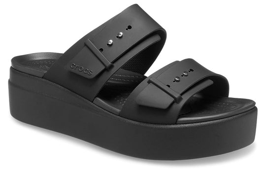 (WMNS) Crocs Brooklyn Low Sandals 207431-001