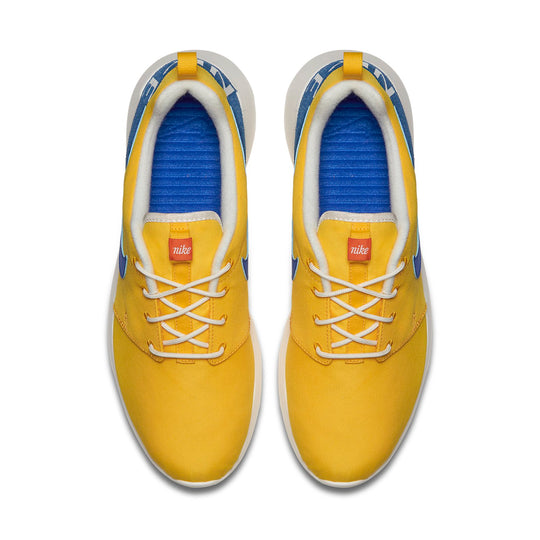 Nike Roshe One Retro Low-Top Yellow/Blue 819881-741