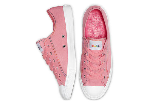 (WMNS) Converse Chuck Taylor All Star Dainty Rainbow Low Top Pink/White 564980C
