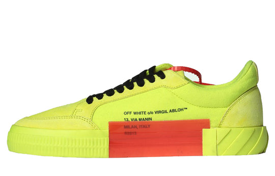 Off-White Vulc Low 'Fluo Yellow' OMIA085R20C210506210