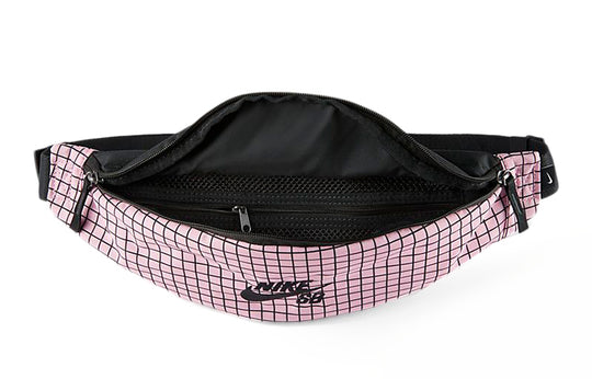 Nike SB Heritage Print Waistpack Fanny Pack 'Black Pink' CK6755-629
