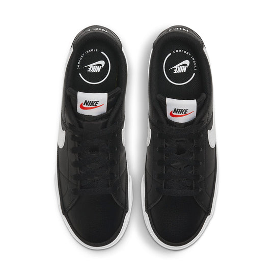 (WMNS) Nike Court Legacy Black/White CU4149-001 Skate Shoes  -  KICKS CREW