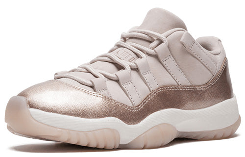 (WMNS) Air Jordan 11 Low 'Rose Gold' AH7860-105 Retro Basketball Shoes  -  KICKS CREW