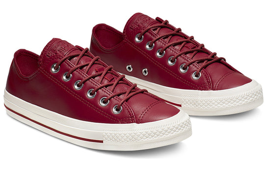 Converse Chuck Taylor All Star Leather Low Top Red/White 165419C