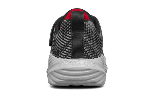 Skechers Nitro Sprint Casual Sneakers -KIDS Grey 'Gray Black Red' 400083L-BGRD