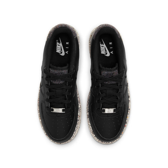 (GS) Nike Air Force 1 'Recycled Wool Pack - Black' DB2813-001