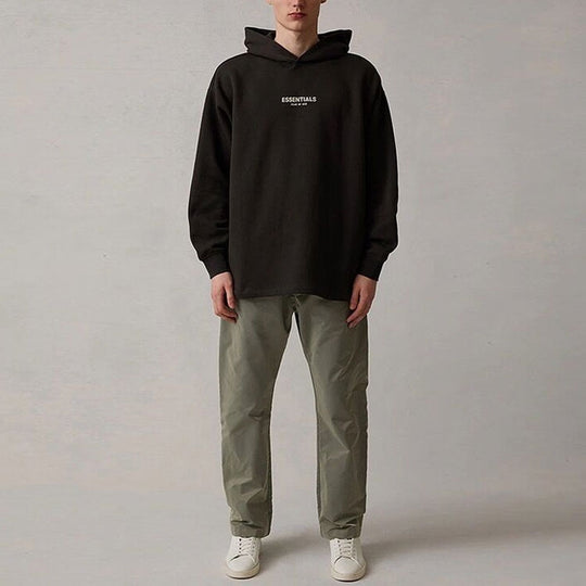 Fear of God Essentials SS22 Relaxed Hoodie 'Iron' FOG-SS22-148