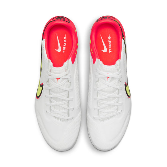 Nike Tiempo Legend 9 Pro FG 'White Yellow' DA1175-176