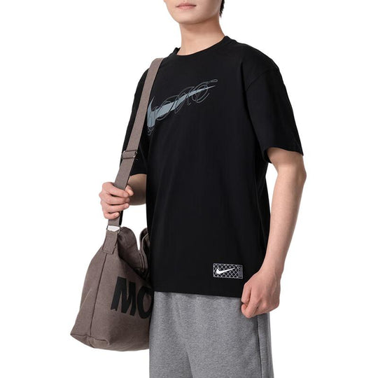 Nike Max90 Basketball Graphic T-shirt (Asia Sizing) 'Black' FV8399-010