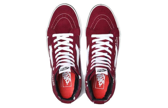 Vans x Supreme x Playboy SK8-Hi Shoes 'Red White' VN-0TVMD7P