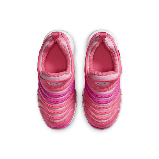 (PS) Nike Dynamo Free Marathon Running 'White Pink' 343738-631