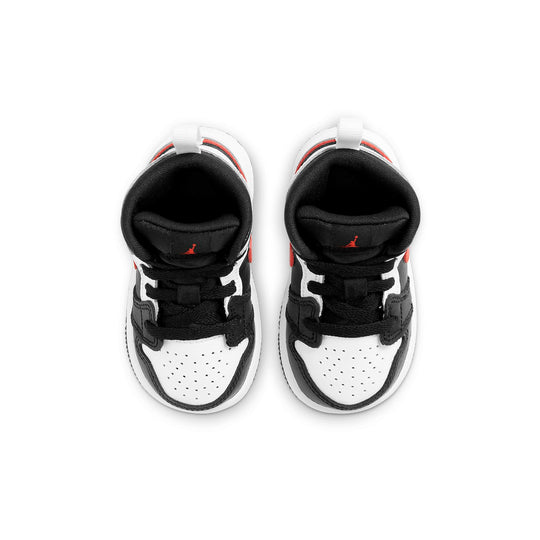 (TD) Air Jordan 1 Mid 'Chile Red' 640735-075 Infant/Toddler Shoes  -  KICKS CREW