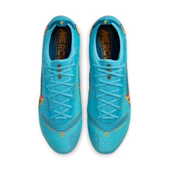 Nike Mercurial Vapor 14 Elite AG 'Chlorin Blue Marina Laser Orange' DJ2833-484