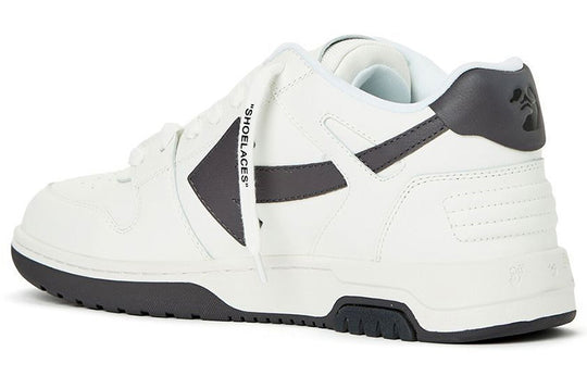 Off-White Out Of Office Calf Leather Sneaker 'White Black' OMIA189S23LEA0010107
