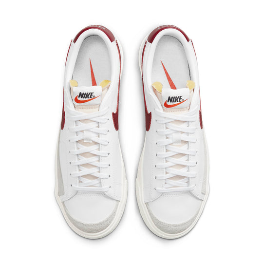 (WMNS) Nike Blazer Low '77 'White Team Red' DC4769-104