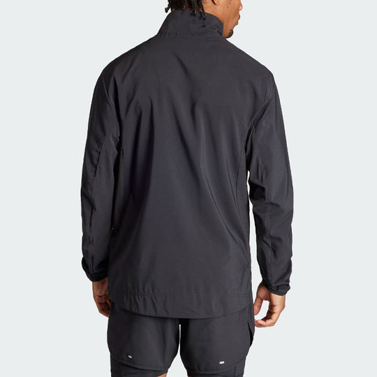 adidas Adizero Essentials Running Jacket 'Black' IT7585
