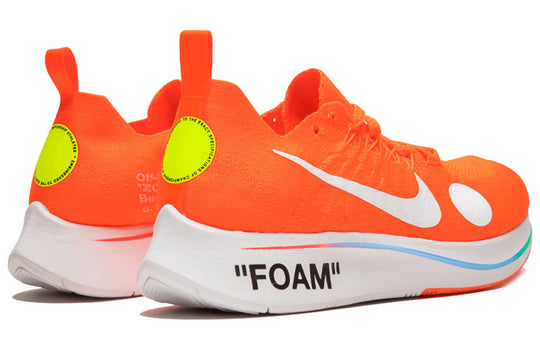 Nike Off-White x Zoom Fly Mercurial Flyknit 'Total Orange' AO2115-800