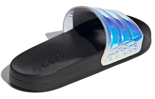 (WMNS) adidas Adilette Shower Slides For Laser Slippers Multi-color 'Black' FY8178