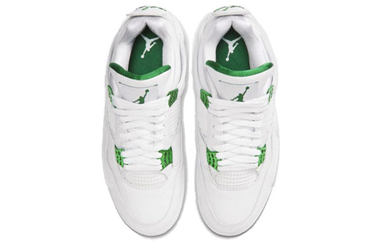 Air Jordan 4 Retro 'Green Metallic' CT8527-113 Retro Basketball Shoes  -  KICKS CREW