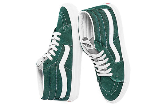 Vans Sk8-Mid Classic Mid-Top Casual Skate Shoes Unisex Green VN0A3WM322K
