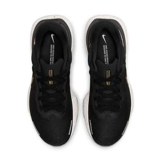 Nike ZoomX Invincible Run Flyknit 'Black Metallic Gold' CT2228-004
