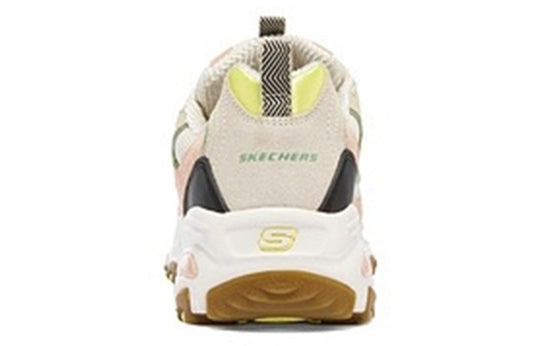 (WMNS) Skechers D'LITES 1.0 Low-top Running Shoes White 149780-NTCL