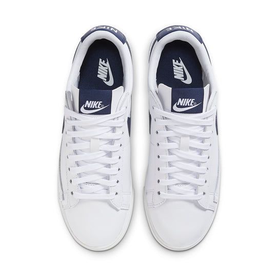 (WMNS) Nike Blazer Low LE 'White Navy' AV9370-119