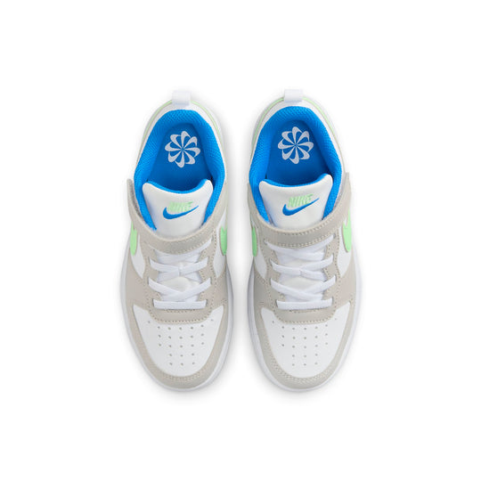 (GS) Nike Court Borough Low Recraft 'White Grey' DV5457-005