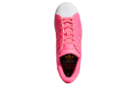 (GS) adidas originals Superstar J 'Pink Blue' FY2745