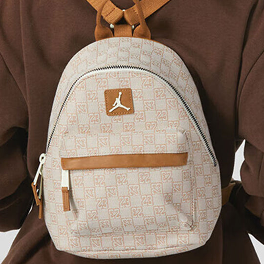 Air Jordan Monogram Backpack 'Beige' JD2413020TD-001