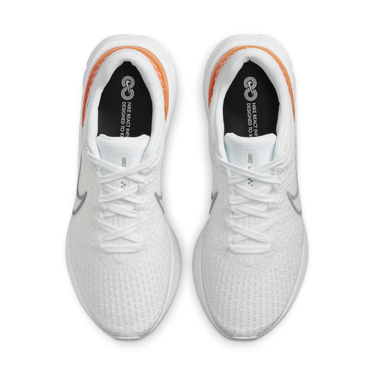 Nike React Infinity Run Flyknit 3 'White Kumquat' DH5392-100