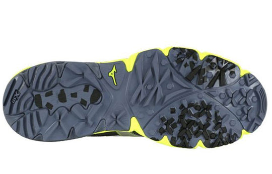 Mizuno Wave Kien 4 Lightweight Wear-resistant Black Yellow J1GJ177304