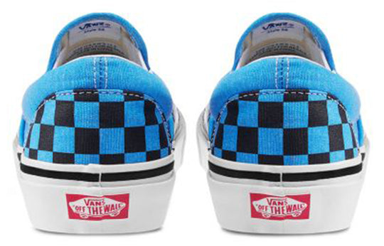 Vans Classic Slip-On 98 DX 'Anaheim Factory - Blue Neon Checkerboard' VN0A3JEXV9L