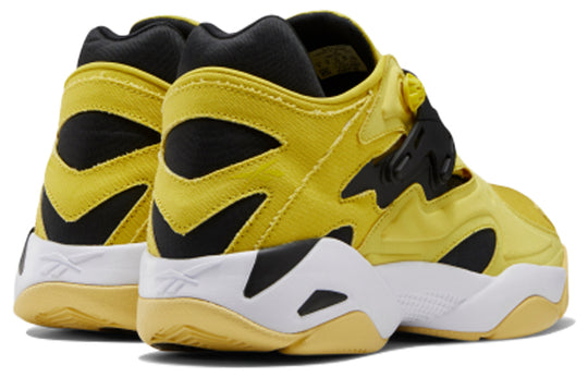 Reebok Pump Court Running Shoes Black/Yellow FW7823