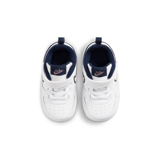 (TD) Nike Court Borough Low 2 SE1 'White Blue Pink' DB3092-100