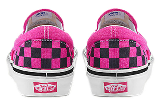 Vans Classic Slip-On 98 DX 'Anaheim Factory - Pink Neon Checkerboard' VN0A3JEXV9N