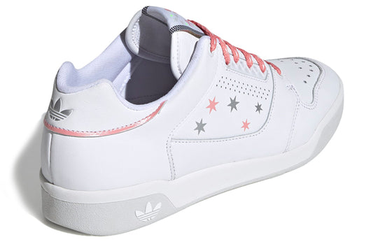 (WMNS) adidas originals Slamcourt 'White Pink' EF2086