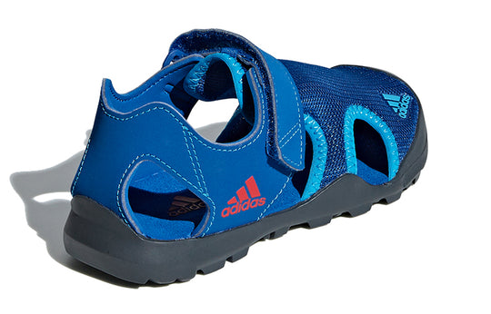 (GS) adidas Captain Toey K Outdoor Minimalistic Casual Sports Sandals Blue BC0703