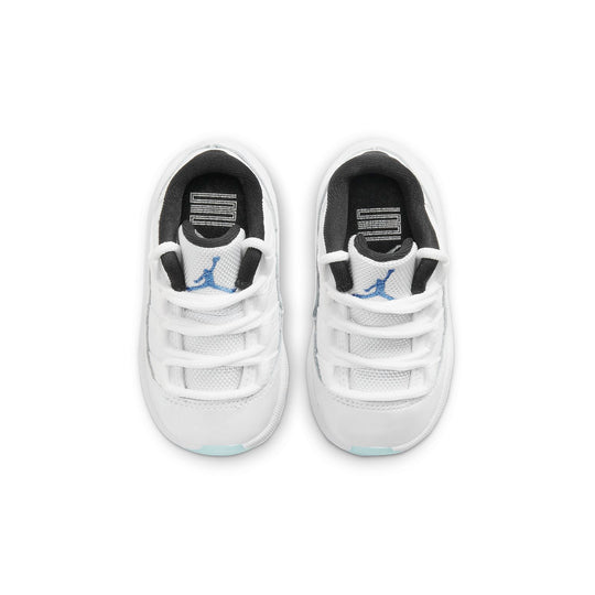 (TD) Air Jordan 11 Retro Low 'Legend Blue' 505836-117 Infant/Toddler Shoes  -  KICKS CREW
