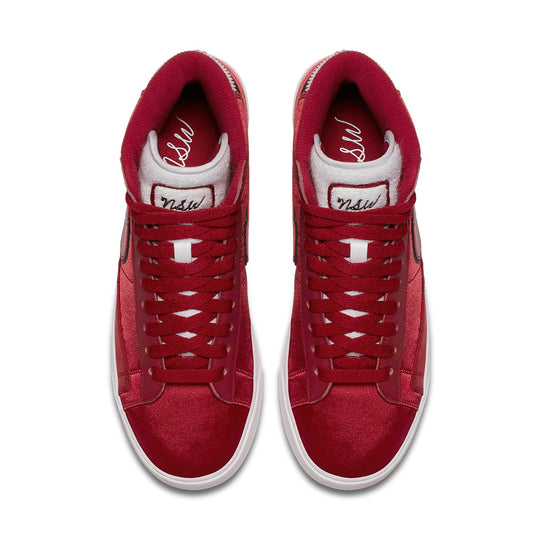 (WMNS) Nike Blazer Mid 'Red Crush' AV9375-605