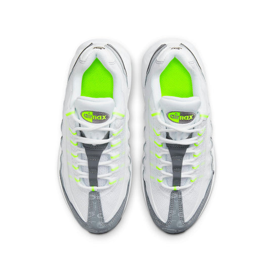 (GS) Nike Air Max 95 Recraft 'Logos Pack - White Neon' DJ3341-100