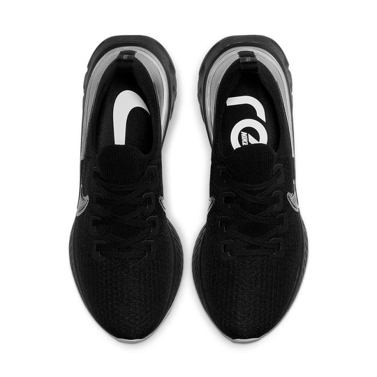 Nike React Infinity Run Flyknit 'Black Grey' CD4371-001