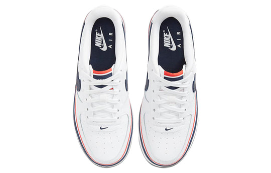 (GS) Nike Air Force 1 LV8 1 'White Concord' CW0984-100 Skate Shoes  -  KICKS CREW