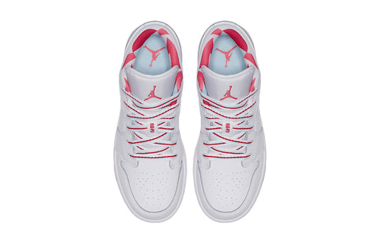 (GS) Air Jordan 1 Low 'Topaz Mist' 554723-104 Retro Basketball Shoes  -  KICKS CREW