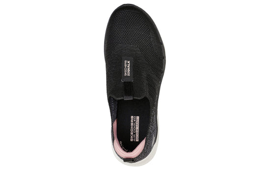 (WMNS) Skechers Gowalk 6 Loafers Black 124502-BKPK