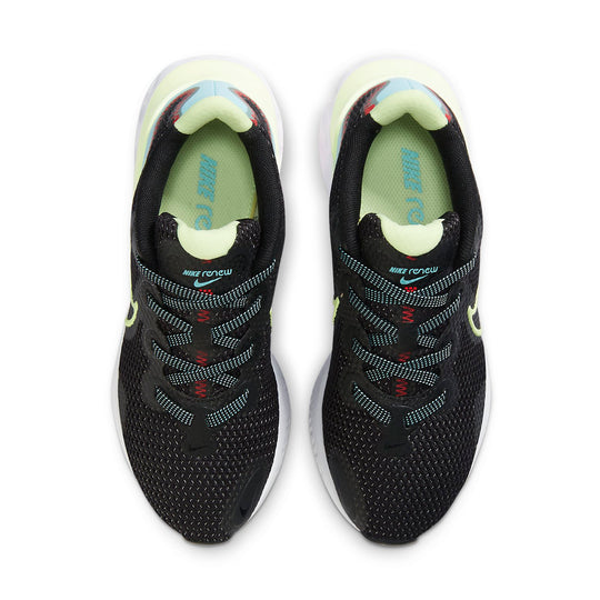 (WMNS) Nike Renew Run 'Black Volt Glacier Ice' CK6360-009